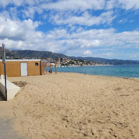 Appartement Paisible Avec Vue Panoramique Mer Et Acces Direct Plage Bormes-les-Mimosas Exterior foto